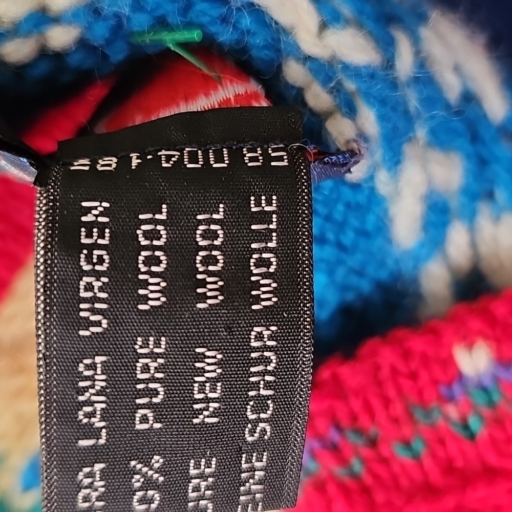 Vintage Allen Lolly Pure Wool Sweater Vest - Picture 3 of 5